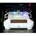 Solar energy driven rotating display table